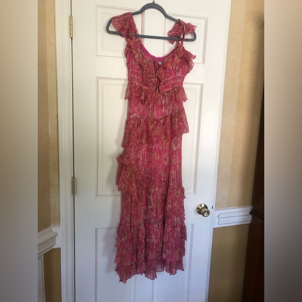 Tularosa Corinne maxi dress in Mara batik floral - Picture 2 of 6